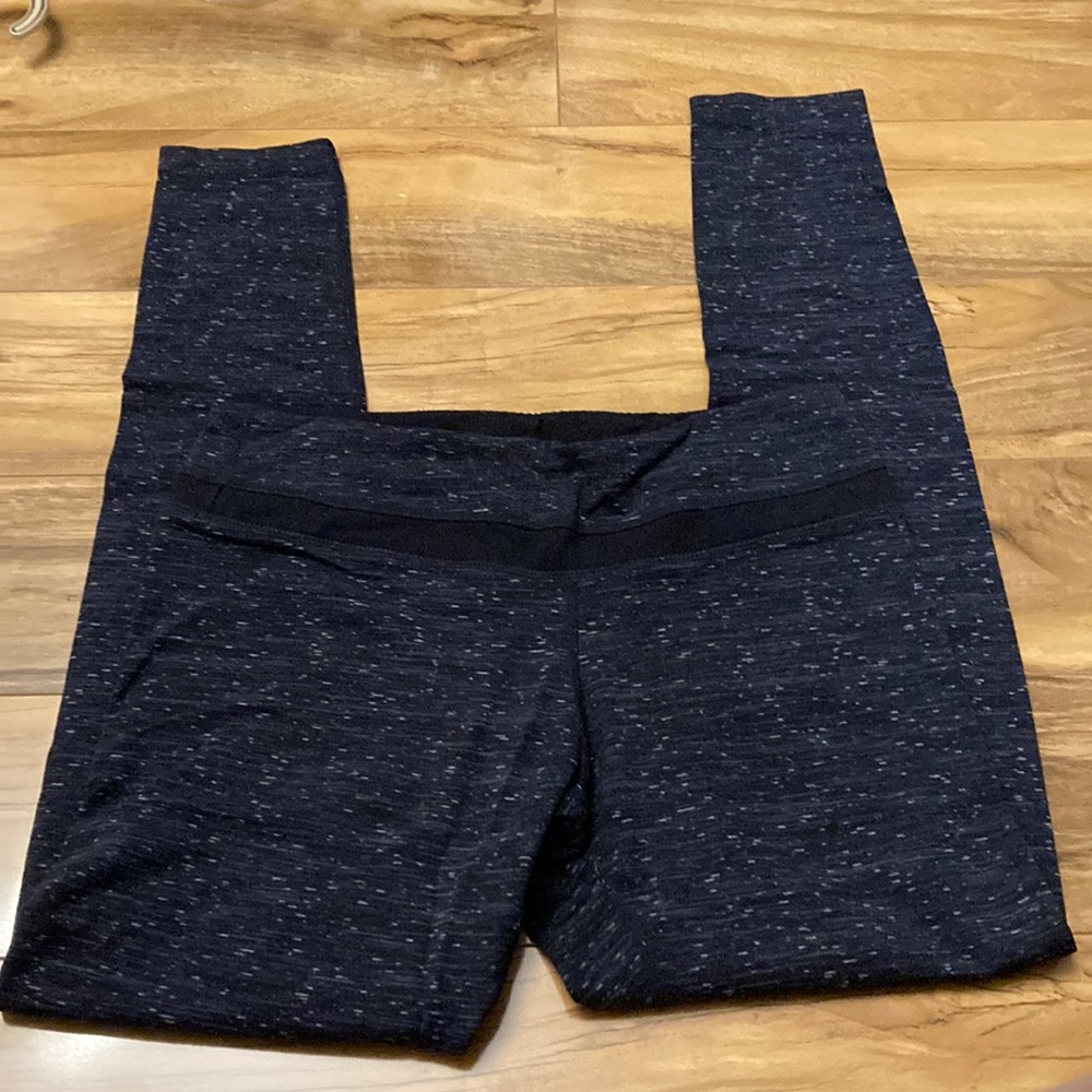 Navy Heathered Legging